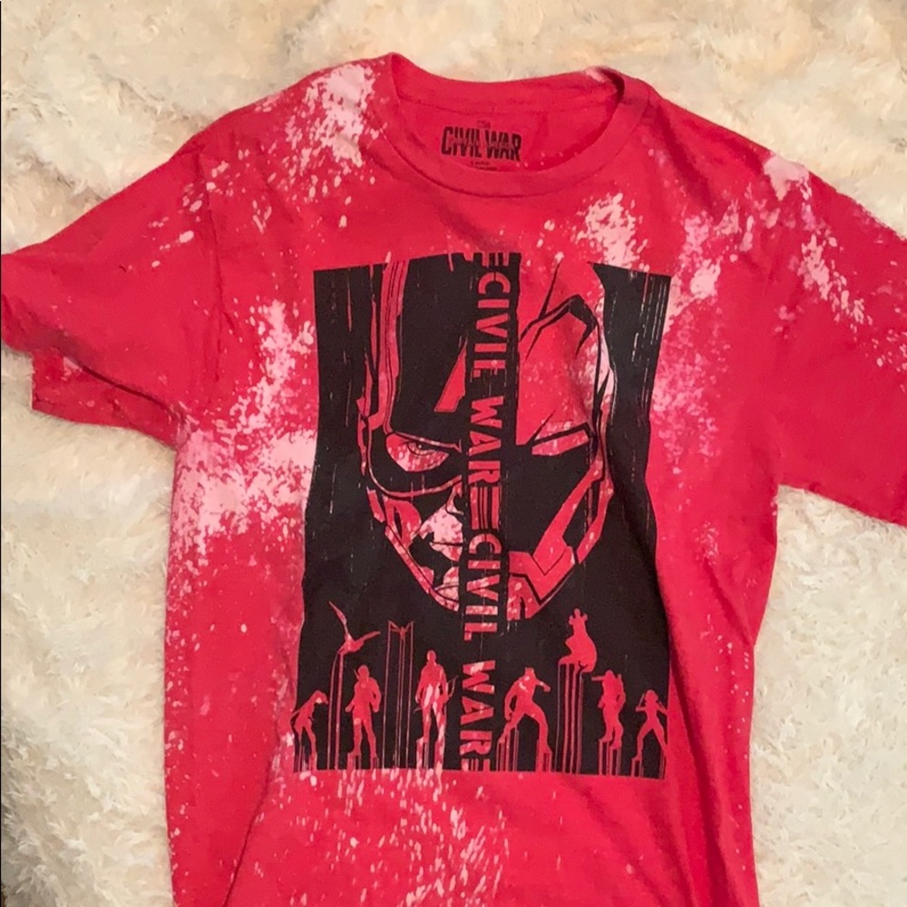 Distressed civil war shirt